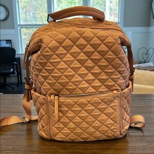 Tommy Bahama Pink Quilted Backpack